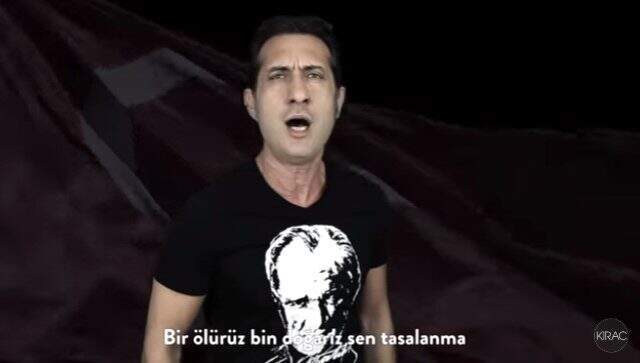 Şarkıcı Kıraç'ın seslendirdiği Vatan Marşı, takipçilerinden tam not aldı