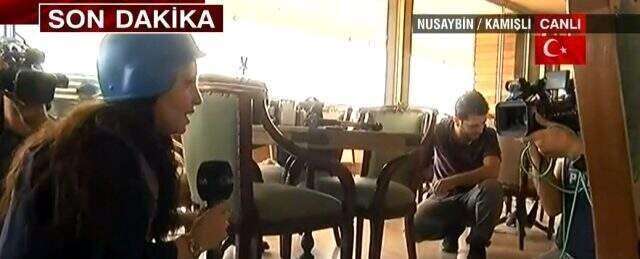 Gazetecilerin bulunduğu otele iki havan mermisi atıldı: Mermilerin patlamaması faciayı önledi