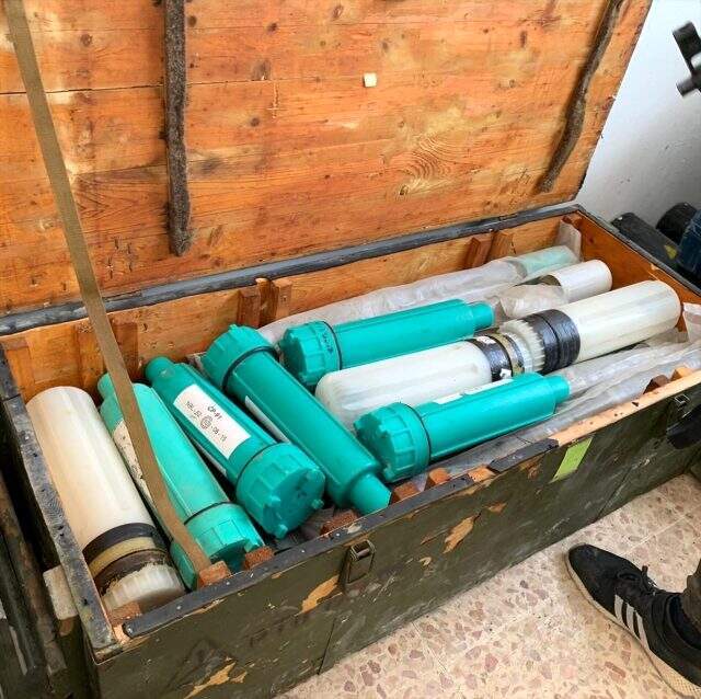 Teröristlerden temizlenen Tel Abyad'da çok sayıda mühimmat ele geçirildi