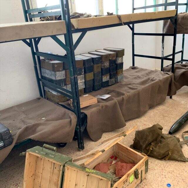 Teröristlerden temizlenen Tel Abyad'da çok sayıda mühimmat ele geçirildi