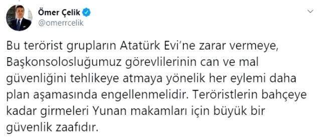 AK Parti'den Atatürk Evi'ne yönelik eylem teşebbüsüne tepki: Bu saygısızlık affedilemez AK Parti'den Atatürk Evi'ne yönelik eylem teşebbüsüne tepki: Bu saygısızlık affedilemez