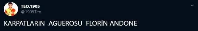 Florin Andone sosyal medyayı salladı!