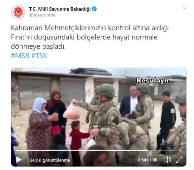 Fırat'ın doğusundaki bölgelerde hayat normale döndü Fırat'ın doğusundaki bölgelerde hayat normale döndü