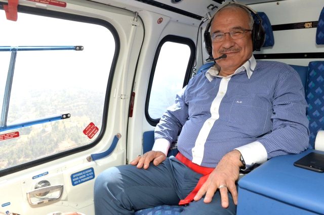 Belediye başkanı, önceki dönem alınan milyonluk helikopteri satışa çıkardı