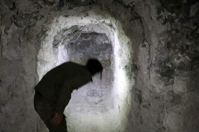 Rasulayn ilçe merkezini kaplayan tünel sistemi ortaya çıkarıldı