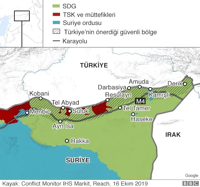 Kremlin: Kürtler Suriye sınırından çekilmezse Türkler onları 'ezip geçecek'