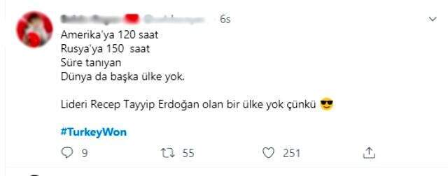 Türkiye'nin Barış Pınarı Harekatı'nda yürüttüğü siyasi başarısı sosyal medyada TurkeyWon etiketiyle gündem oldu