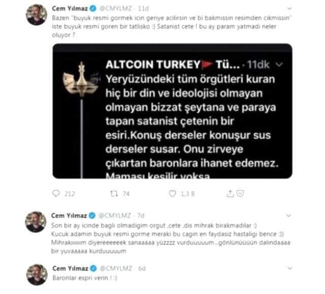 Cem Yılmaz, 'Çetenin esirisin' diyen takipçisine espri yaparak cevap verdi Cem Yılmaz,