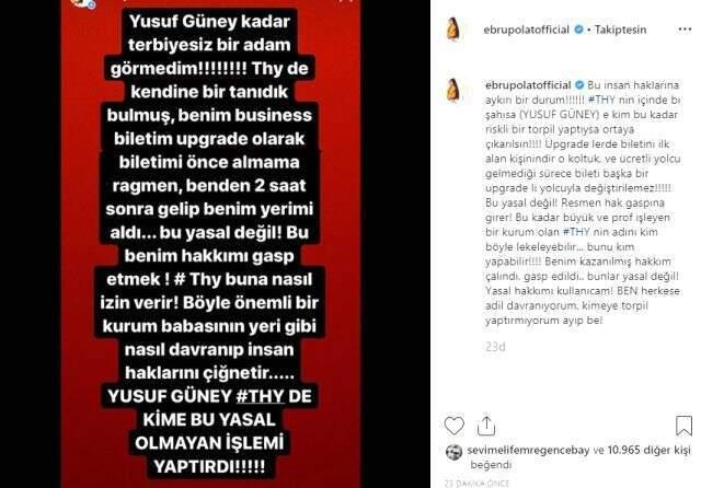 Şarkıcı Ebru Polat'tan Yusuf Güney'e torpil tepkisi: Ben bu kadar terbiyesiz bir adam görmedim