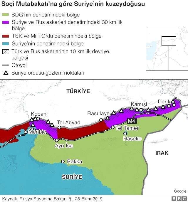 Türkiye-Rusya arasındaki Soçi Mutabakatı sonrası devriyeler başladı