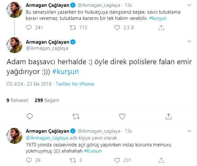 Ünlü yapımcı Armağan Çağlayan, Kurşun dizisindeki skandal hataları bir bir ifşa etti