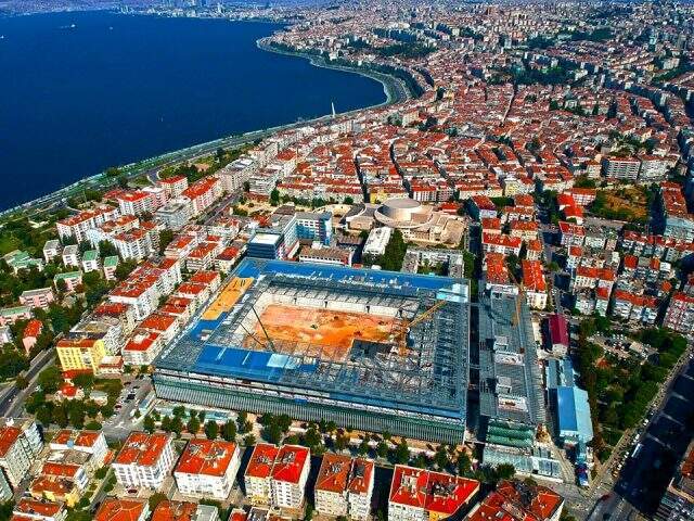 Göztepe'nin stadı Türkiye'de bir ilk olacak