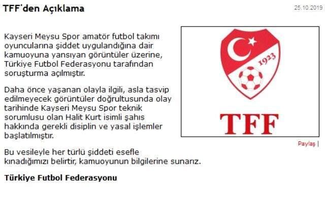 TFF, soyunma odasında oyuncuları tokatlayan antrenöre soruşturma açtı!