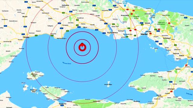 AFAD duyurdu: Marmara Denizi'nde Silivri açıklarında 3.1'lik deprem meydana geldi