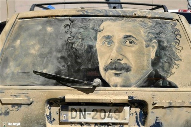 Tozlu Araba Camlarını Sanat Eserlerine Dönüştüren Scott Wade'den 10 Harika Çalışma