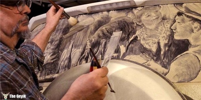 Tozlu Araba Camlarını Sanat Eserlerine Dönüştüren Scott Wade'den 10 Harika Çalışma