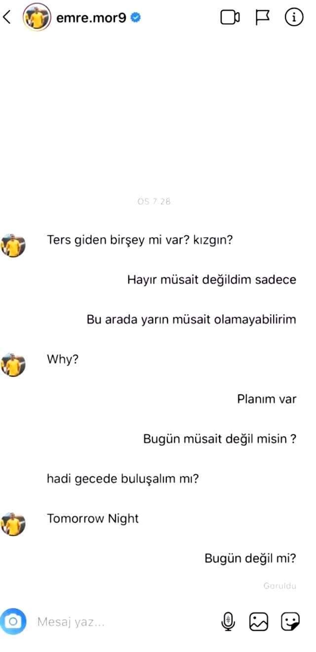 Emre Mor'u ifşa eden Merve Taşkın, Beşiktaş'ın galibiyeti sonrası amuda kalktı
