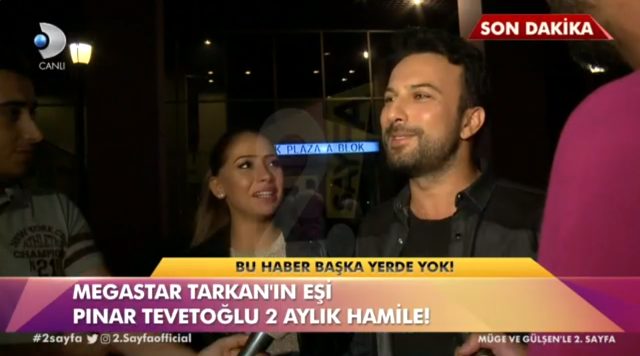 Megastar Tarkan ikinci kez baba oluyor