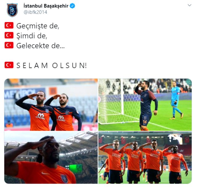 Medipol Başakşehir'den UEFA'ya yanıt: Selam olsun!