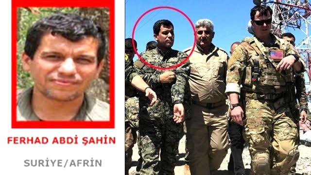 Terörist elebaşı Mazlum Kobani tutuştu! Twitter'dan Amerika'ya yalvardı: Yardım edin