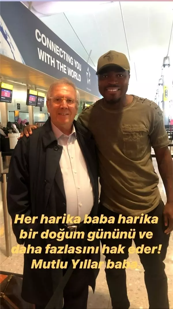 Emenike'den Aziz Yıldırım paylaşımı!