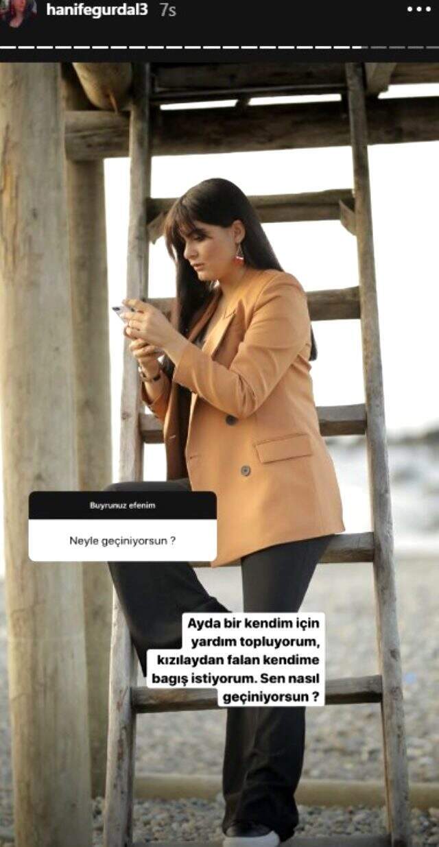 Hanife Gürdal, takipçilerinin 'Sanayide mi işe başladınız?' sorusuna sinirlendi: Bir tek akıllı sizsiniz! Hanife Gürdal, takipçilerinin 'Sanayide mi işe başladınız?' sorusuna sinirlendi: Bir tek akıllı sizsiniz!