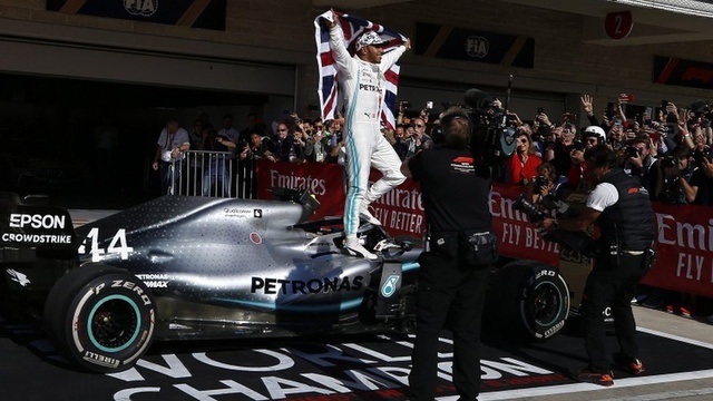 Formula 1: Lewis Hamilton ABD Grand Prix'sinde 6. kez şampiyonluğa ulaştı