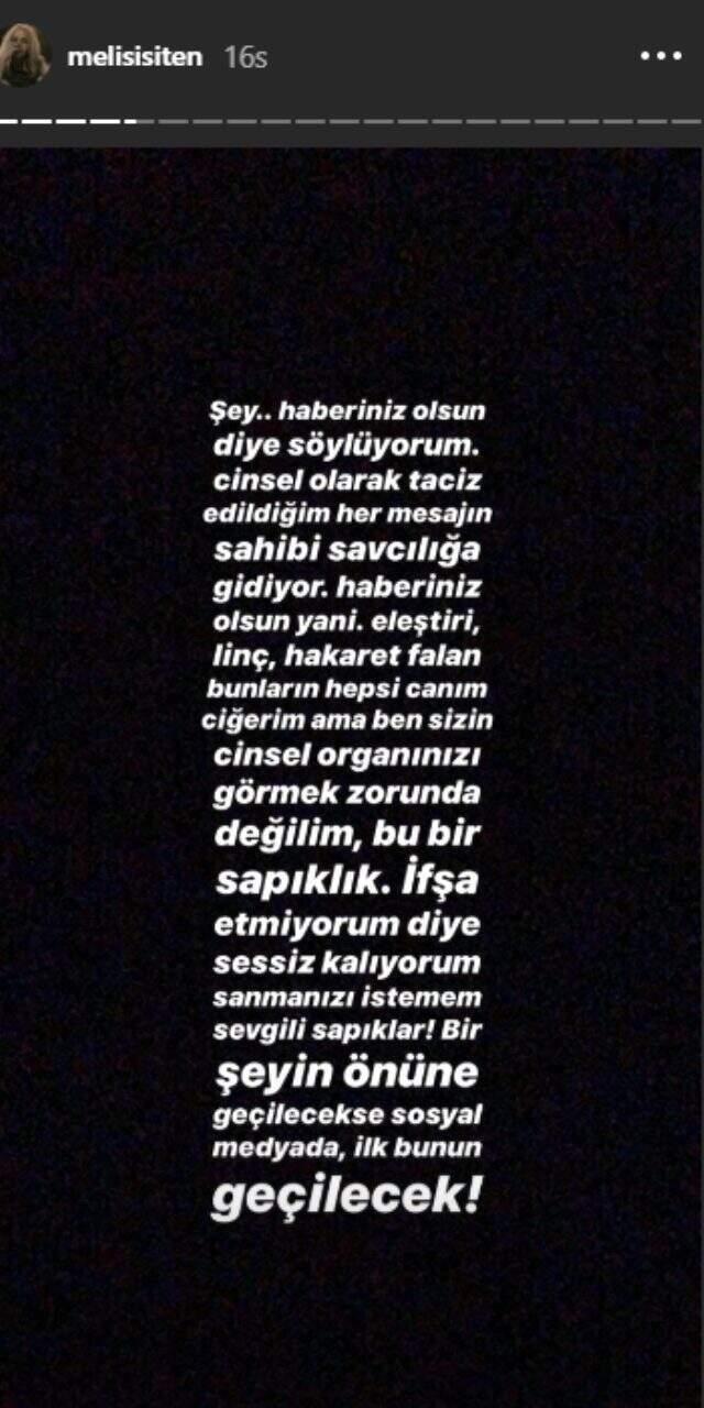 Oyuncu Melis İşiten 