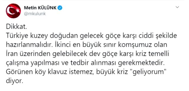 Erdoğan'a yakın isim Metin Külünk, 