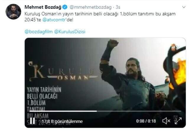 Kuruluş Osman dizisinin yayın tarihi belli oldu! İşte ilk bölüm tanıtımı