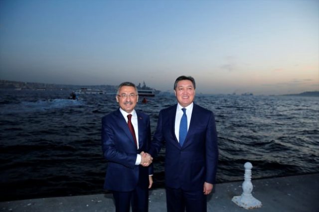 Dev anlaşmayı Fuat Oktay duyurdu: Türkiye ile Kazakistan arasında 1,4 milyar dolarlık sözleşmeler imzalandı