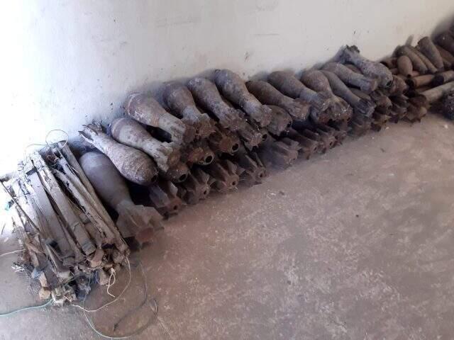 Tel Abyad'da terör örgütüne ait mayın eğitim ve depolama tesisi bulundu Tel Abyad'da terör örgütüne ait mayın eğitim ve depolama tesisi bulundu