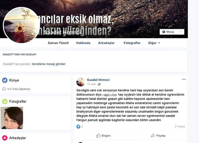 Sosyal medyadan öğrencilerine veda eden öğretmen, 6 katlı binadan atlayarak intihar etti