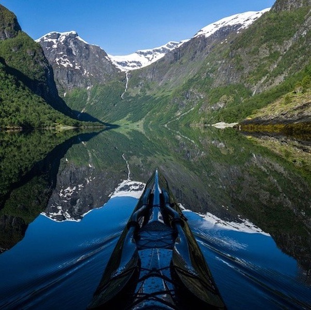 Kanoyla Gezen Bir Gezgin Tarafından Çekilmiş Harika Norveç Fotoğrafları