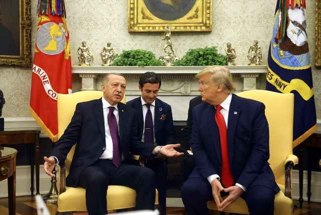 Erdoğan-Trump görüşmesinde 