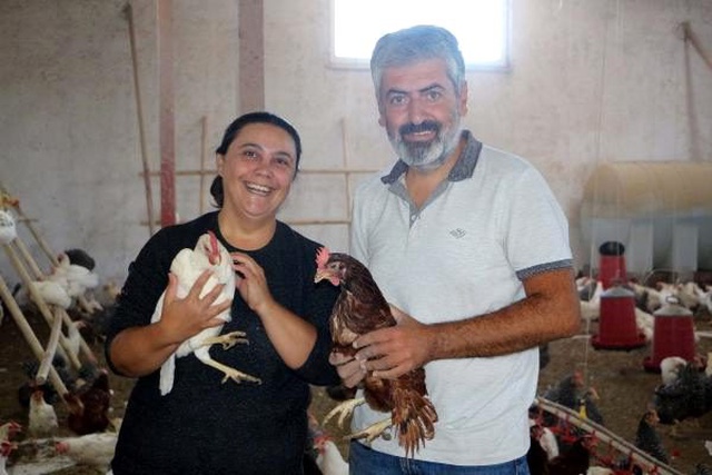 Karı-koca iş hayatını bırakıp köyde yumurta üretmeye başladı! Şimdi huzurla yaşıyorlar