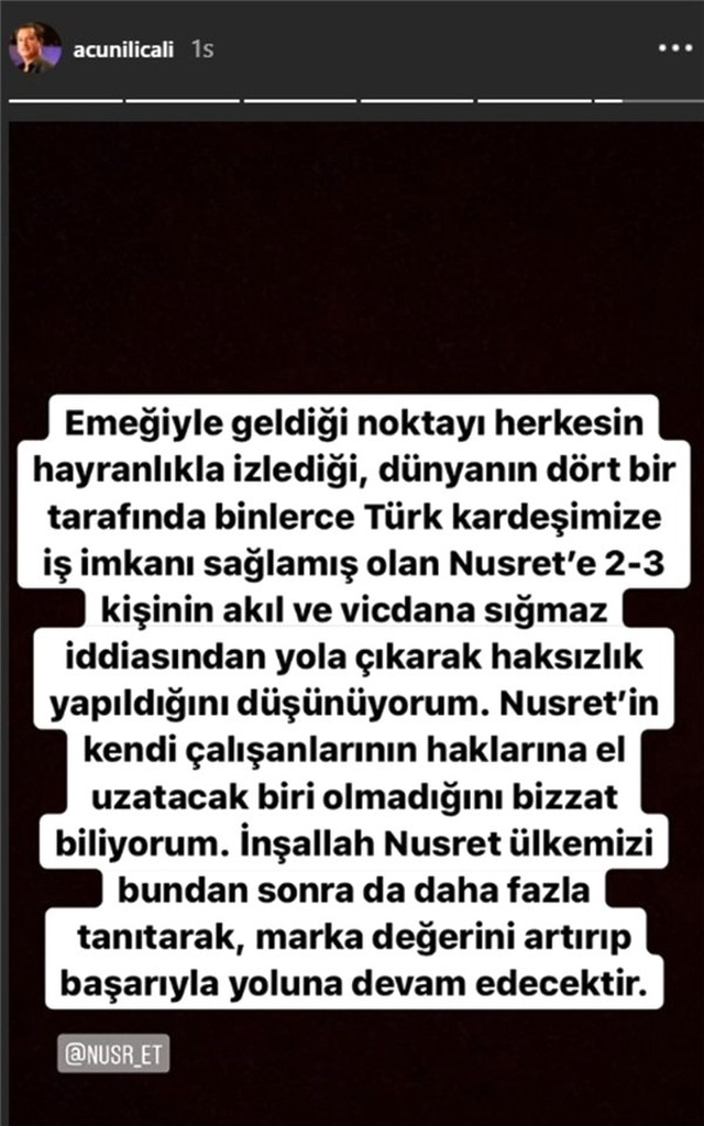 <a class='keyword-sd' href='/acun-ilicali/' title='Acun Ilıcalı'>Acun Ilıcalı</a>'dan <a class='keyword-sd' href='/nusret-gokce/' title='Nusret Gökçe'>Nusret Gökçe</a> açıklaması