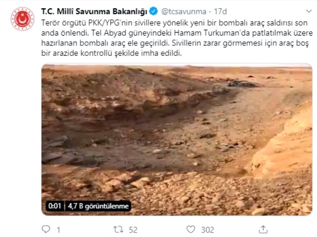 Terör örgütü YPG'nin sivillere yönelik saldırısı son anda önlendi