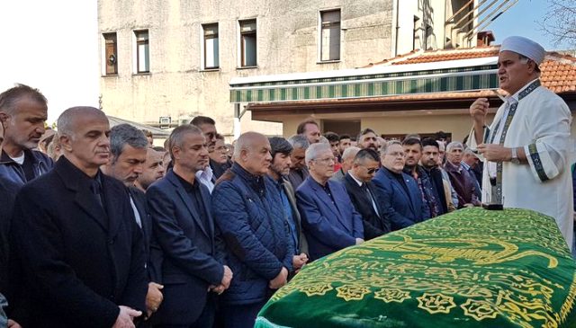 Aykut Kocaman ve Aziz Yıldırım Nihat Çetin'in cenazesinde bir araya geldi