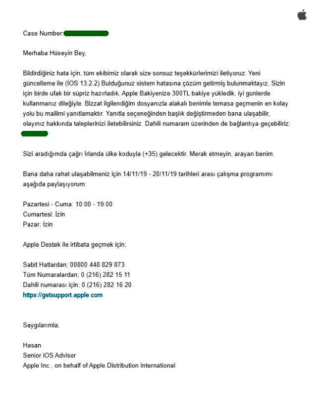 Apple'ın açığını bulan genç, 300 TL ile ödüllendirilince hayal kırıklığına uğradı Apple'ın açığını bulan genç, 300 TL ile ödüllendirilince hayal kırıklığına uğradı