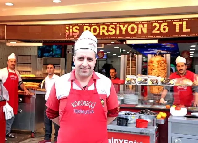 Meşhur Kokoreççi lezzetli kokoreçin sırrını anlattı