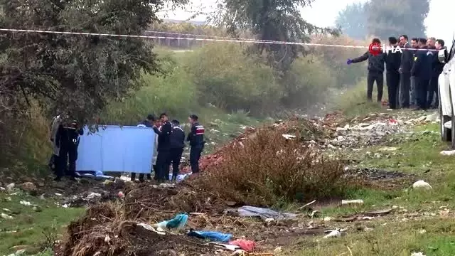 Manisa'da kurumuş derede kolu koparılmış erkek cesedi bulundu