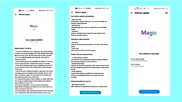 Honor Modellerine Android 10 Tabanlı Magic UI 3.0 Geliyor
