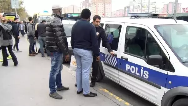 Taciz iddiası metrobüsü karıştırdı! Olay yerine polisler geldi