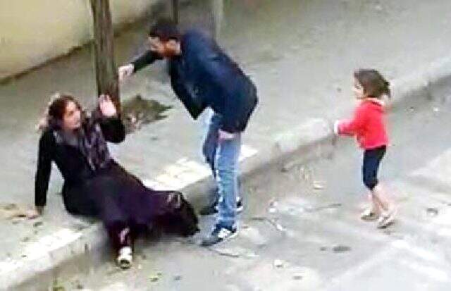 Gaziantep'te karısına sokak ortasından şiddet uygulayan koca serbest bırakıldı