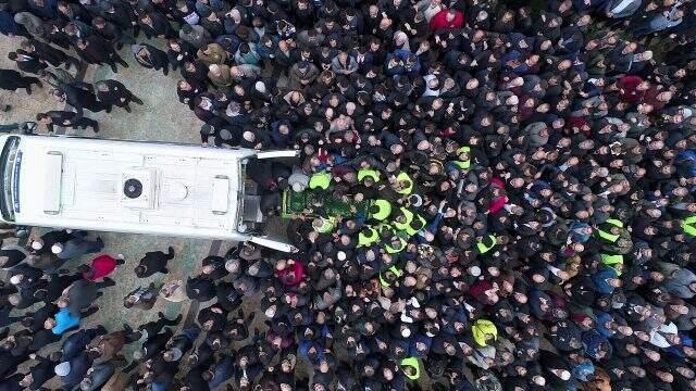 'Sahte peygamber'in cenazesine damga vuran görüntü! Bir anda titremeye başladı