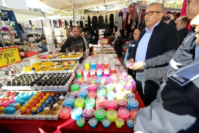 Tehlike saçan slime hamuru yine ortaya çıktı, zabıtalar tek tek topladı