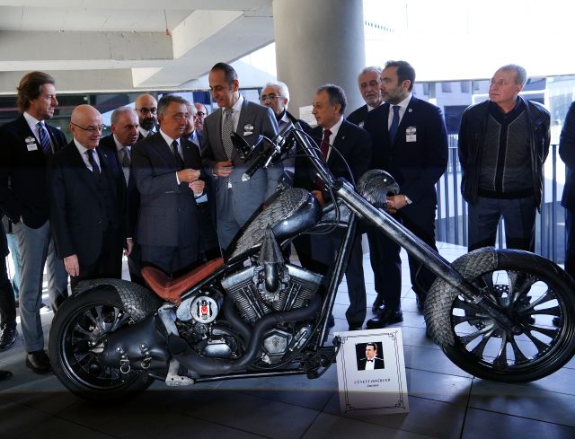 Vefat eden taraftarın motosikleti Beşiktaş Müzesi'nde sergilenecek