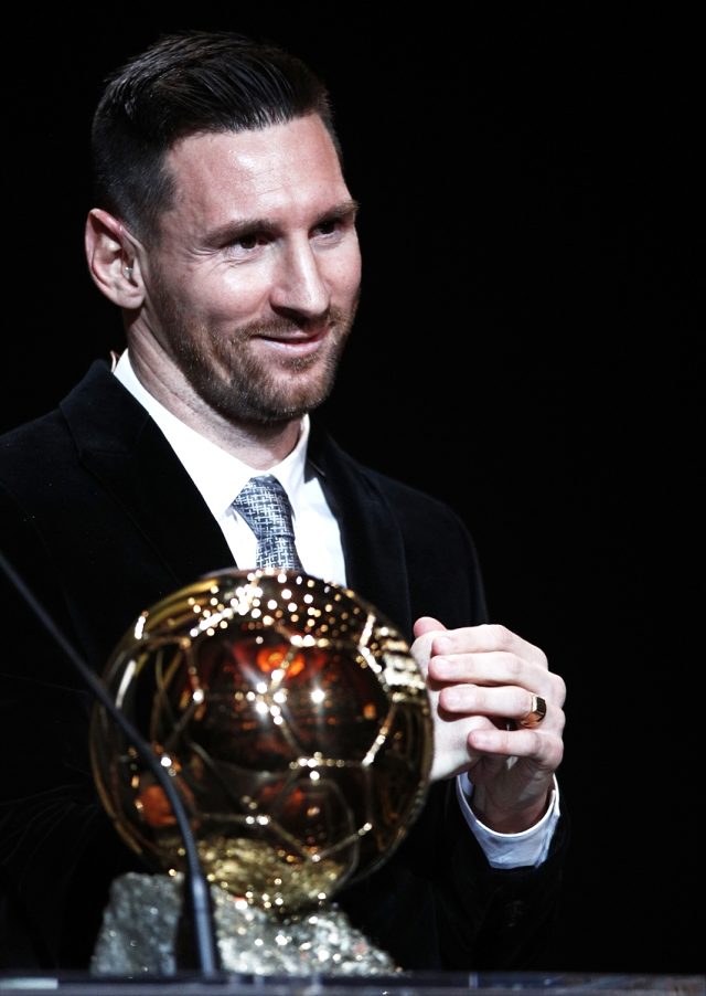 2019 Ballon d'Or Lionel Messi'nin