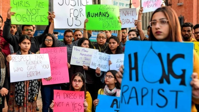 Hindistan'da toplu tecavüz edildikten sonra yakılan veteriner için protesto